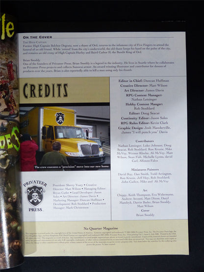 No Quarter Magazine #6 - Privateer Press