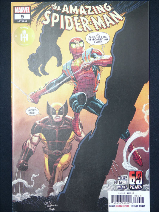 The Amazing SPIDER-MAN #9 - B&B Marvel Comic #7NV