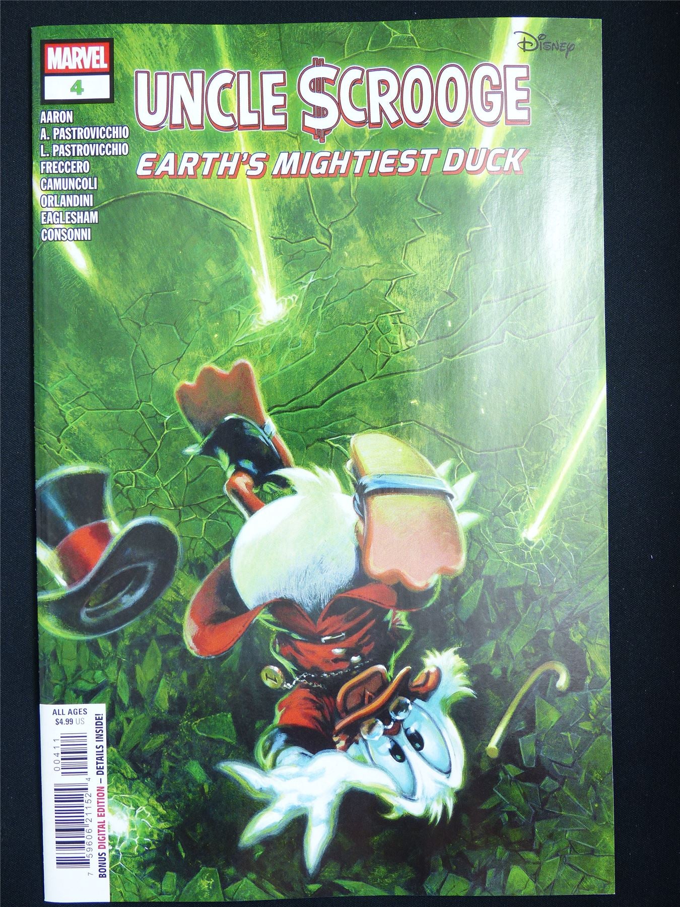 UNCLE Scrooge Earth's Mightiest Duck #4 - Jan 2026 Marvel Comic #6NI
