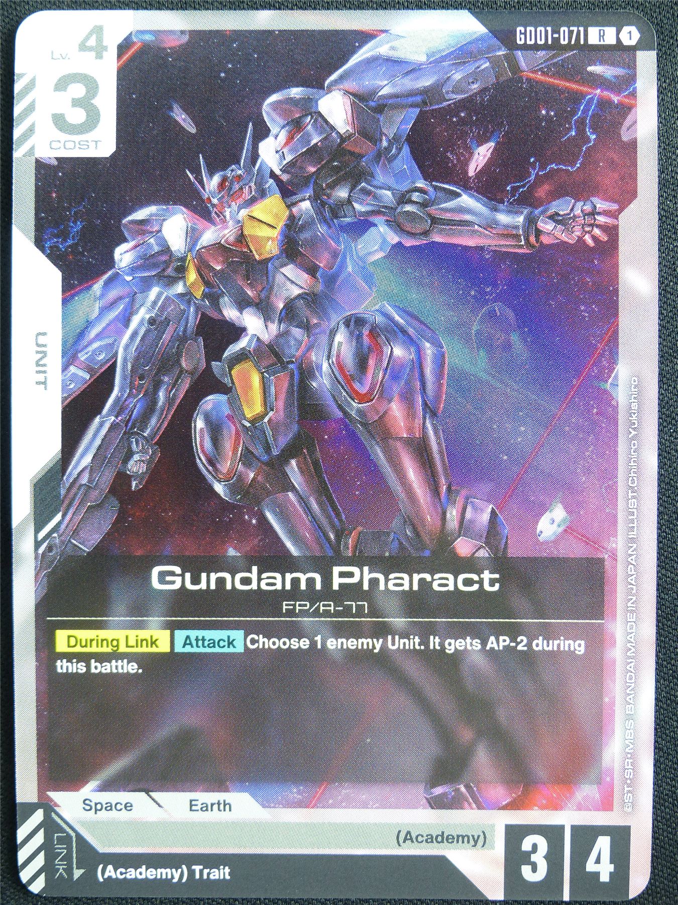Gundam Pharact GD01-071 R - Gundam Card #5PH