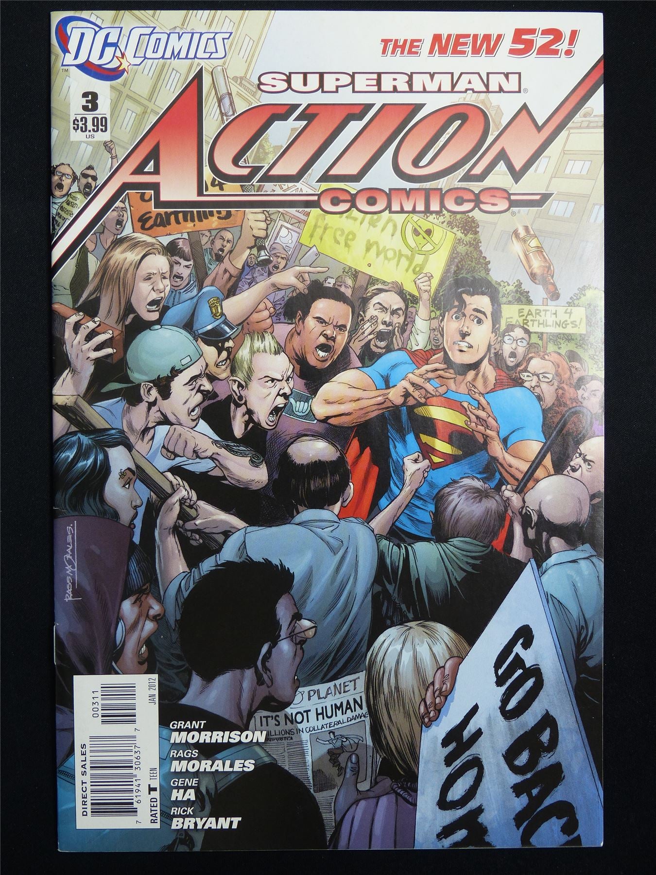 SUPERMAN: Action Comics #3 new 52! - DC Comic #3C1