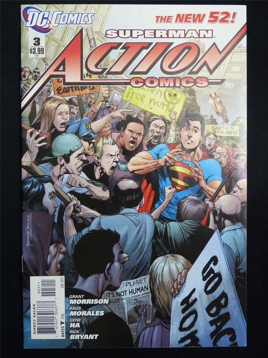 SUPERMAN: Action Comics #3 new 52! - DC Comic #3C1
