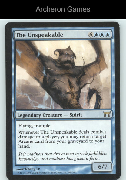 The Unspeakable 98 R MTG Card Champions of Kamigawa