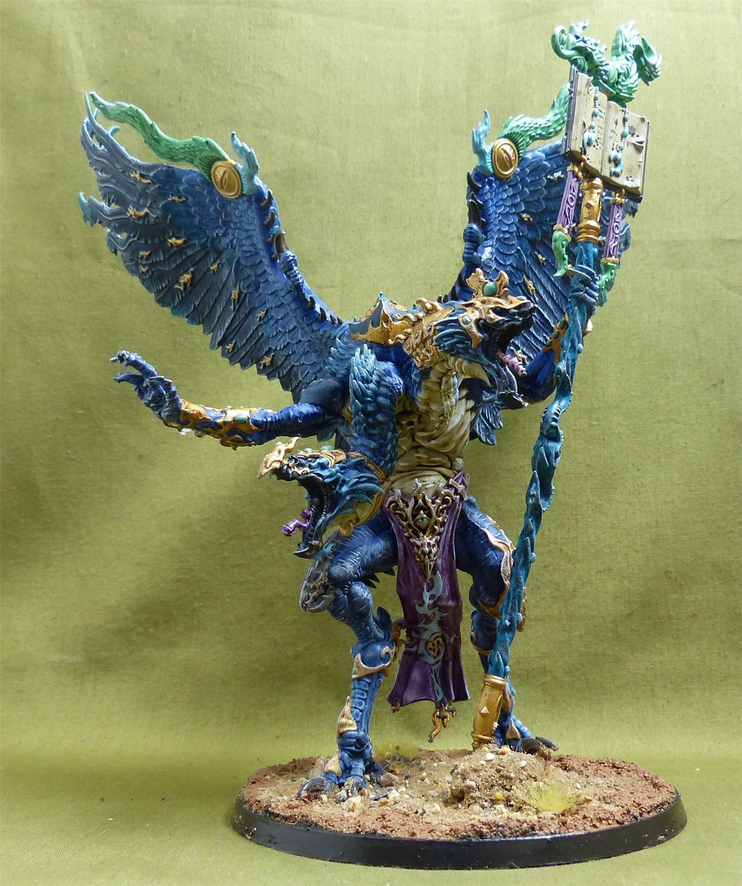 Kairos Fateweaver painted - Chaos Daemons - Warhammer 40K AoS #5BA