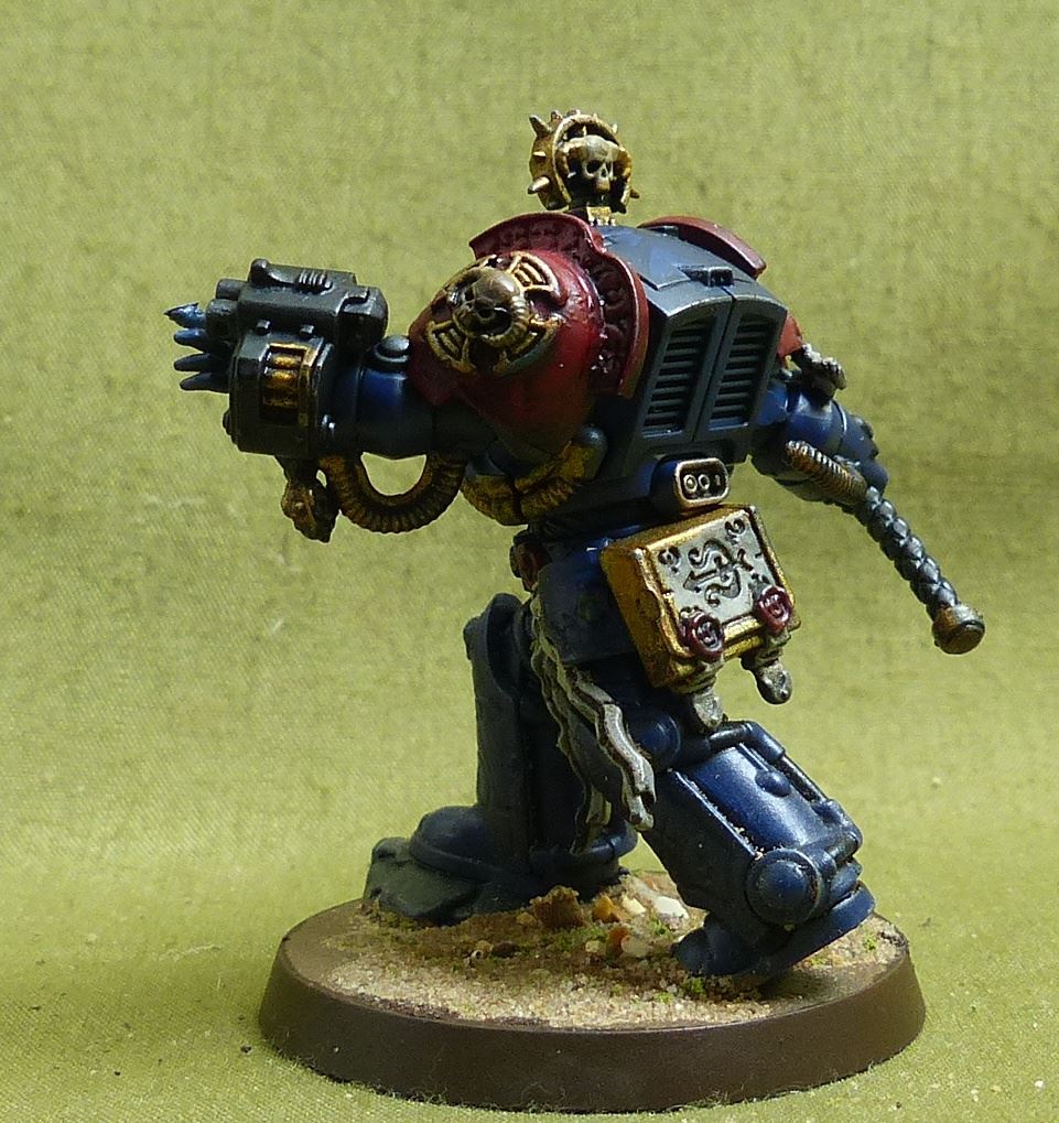 Librarian in Terminator Armour painted - Space Marines - Warhammer 40K #5E