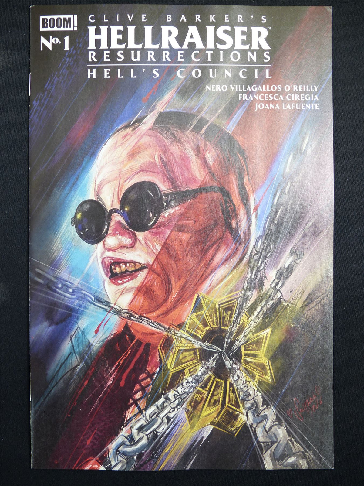 HELLRAISER Resurrections: Hell's Council #1 Cvr A - Sep 2026 Boom! Comic #4A8