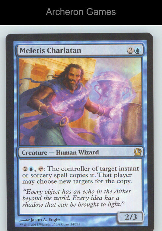 Meletis Charlatan THS 54 R MTG Card NM/EX+