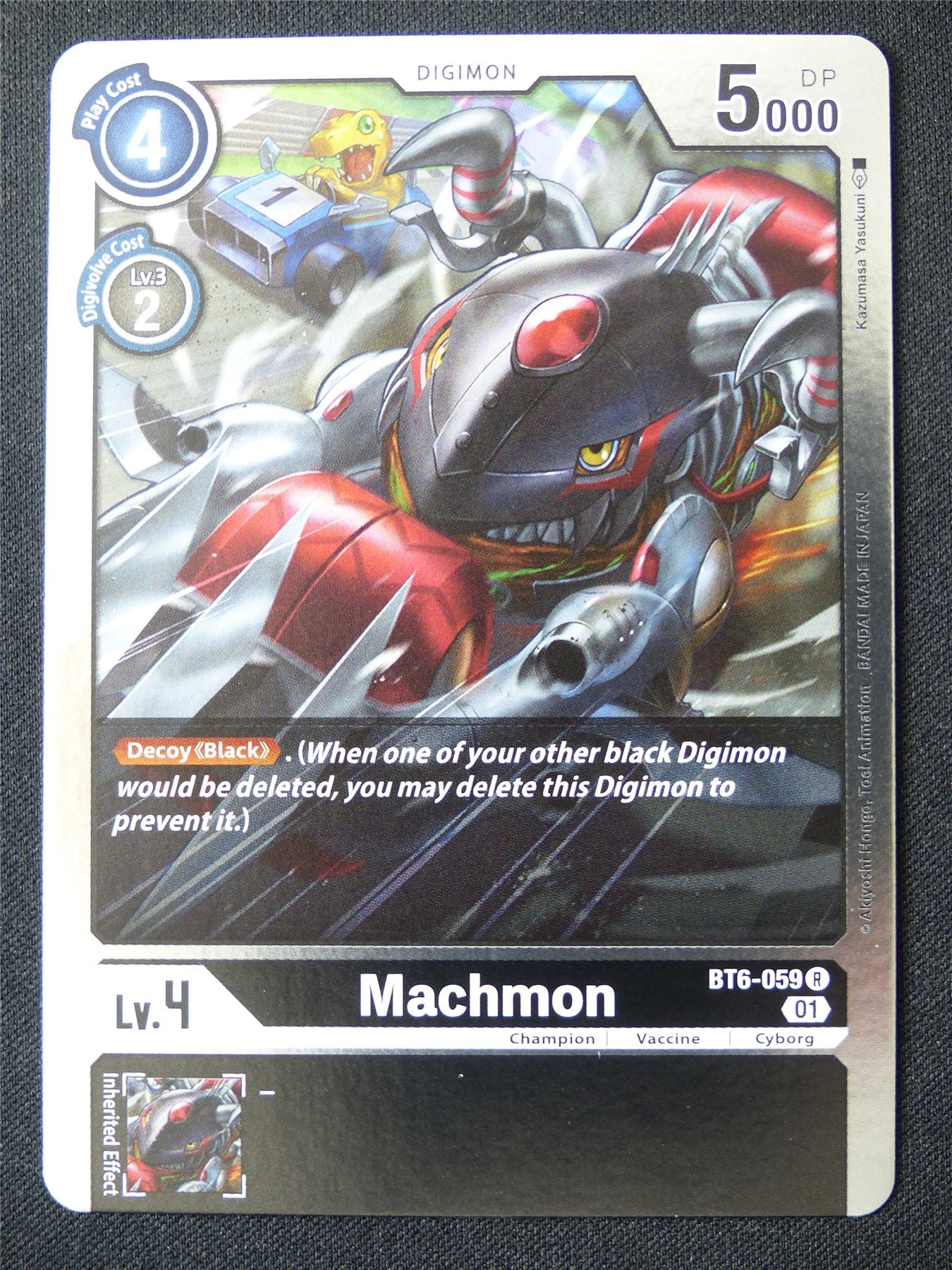 Machmon BT6-059 R Foil - Digimon Card #18U