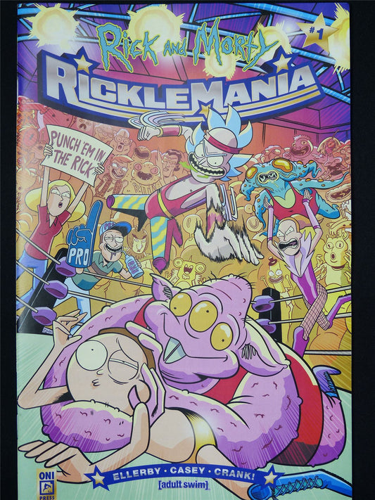 RICK and Morty; Ricklemania #1 - B&B Oni Press Comic #EH