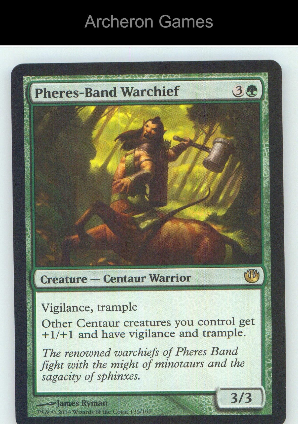 Pheres-Band Warchief JOU 135 R MTG Card NM/EX+