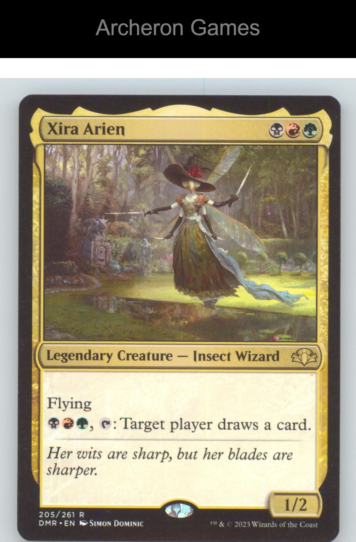 Xira Arien DMR 205 R MTG Card NM/EX+