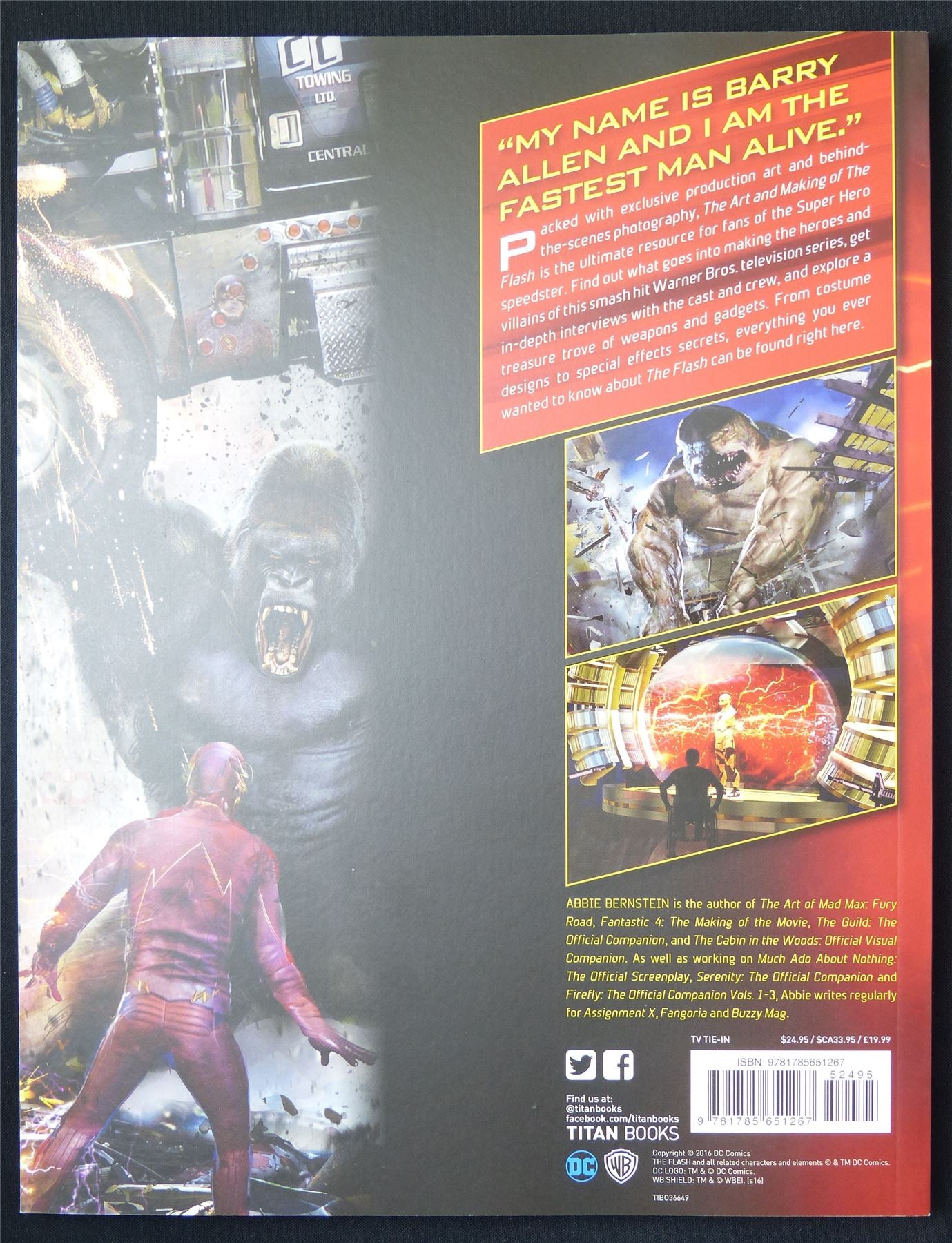 The Art and Making of The Flash Gift Book - Titan Softback #50