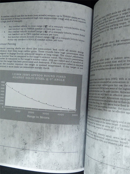 3RD Generation Warfare Miniatures Rulebook #2SZ