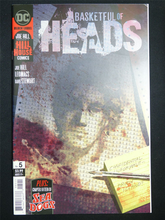 BASKETFUL of Heads #5 - DC Comic #2BM
