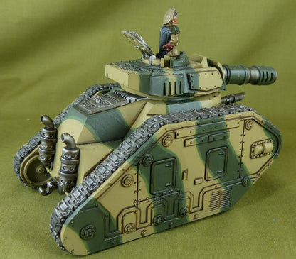 Leman Russ Battle Tank With Commander Pask - Astra Militarum - Painted - Warhammer AoS 40k #25Y