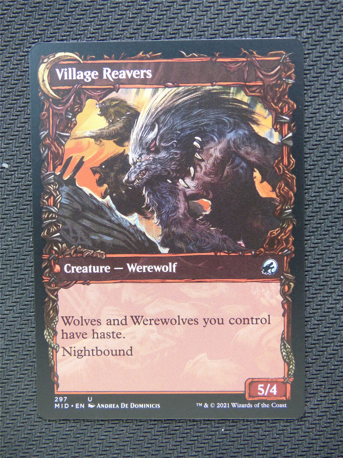 Village Watch Reavers  Showcase - Innistrad - Mtg Card #3MC