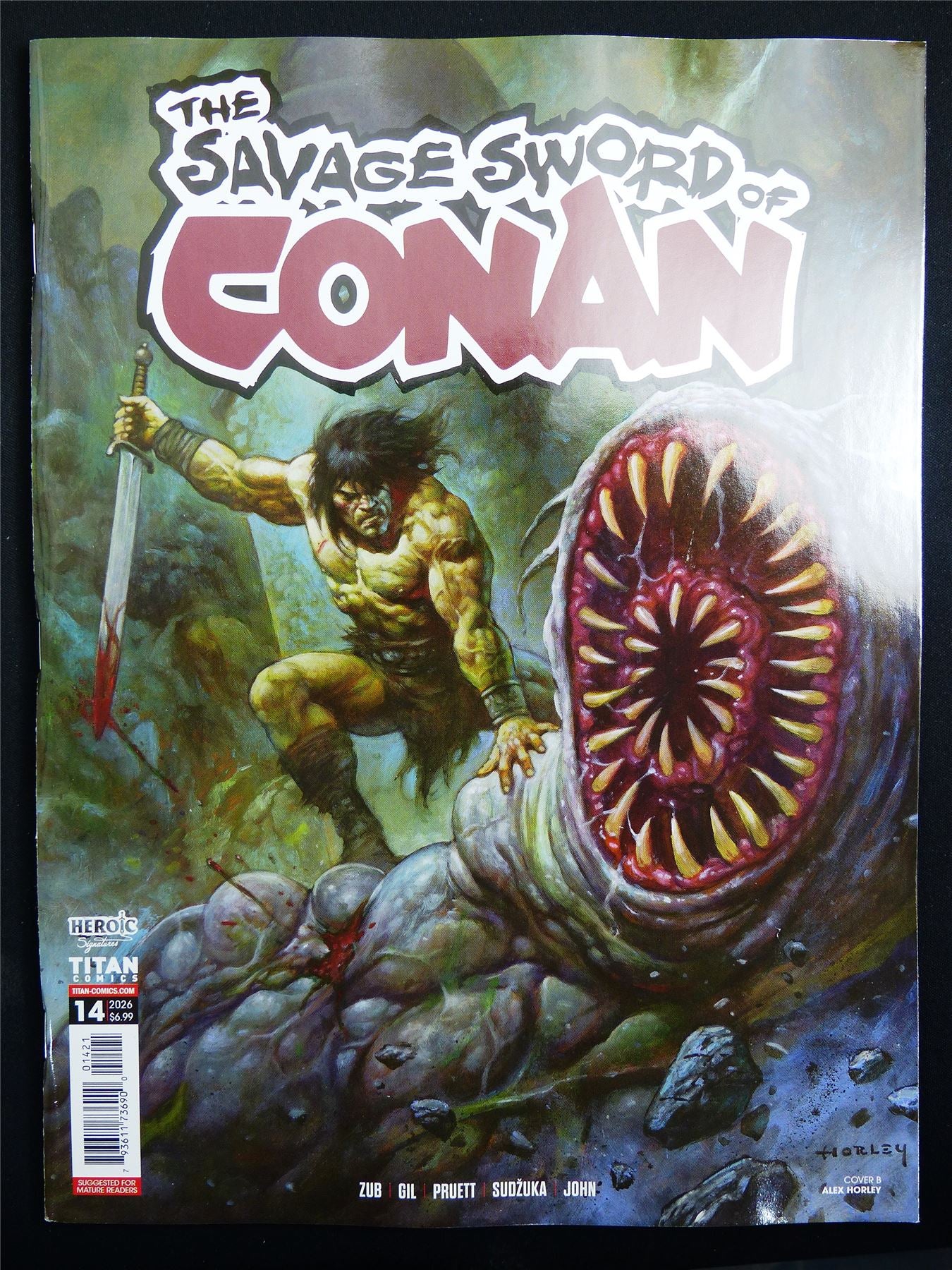 The Savage Sword of Conan #14 Cvr B - May 2026 Titan Comic Magezine #8R