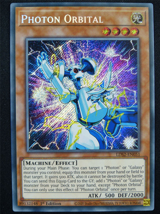 Photon Orbital LDS2 Secret Rare - 1st ed Yugioh Card #1ZG
