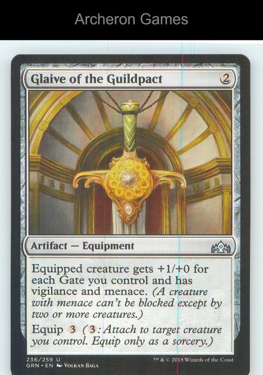 Glaive of the Guildpact GRN 236 UC MTG Card NM/EX+