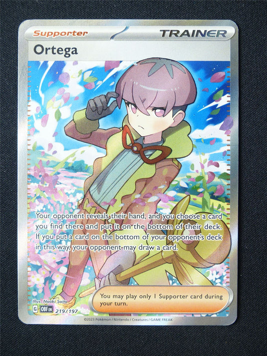 Ortega 219/197 Textured Holo - Pokemon Card #62Z