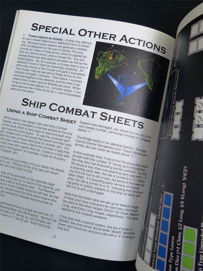 The Universal Space Combat System Miniatures Rulebook - Ubergoober Games Softback #2UI
