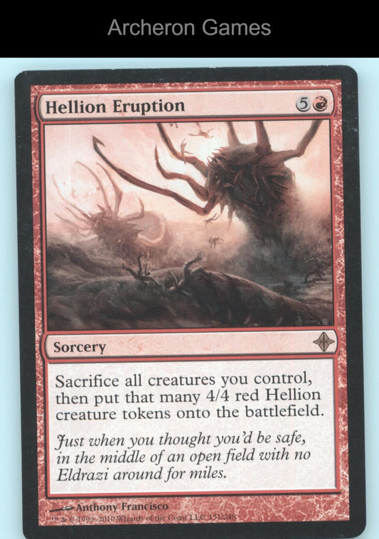 Hellion Eruption 151 R MTG Card Rise of the Eldrazi