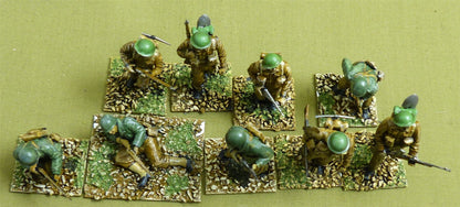 British Assault Troop painted 1/35 scale - WW2 Model #179