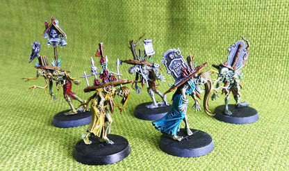 Deadwalker Zombies Painted x 5 Models - Cursed City - Warhammer AoS 40k #Z