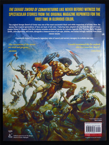 The Savage Sword of Conan Reforged - Titan Graphic Softback #21S