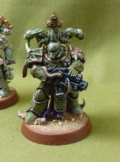 Plague Marines top-up Squad painted - Death Guard - Warhammer 40K #370