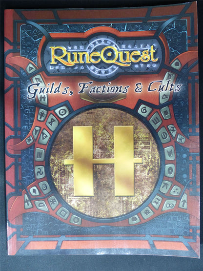 Runequest: Guilds Factions & Cults - Roleplaying Softback #2MM