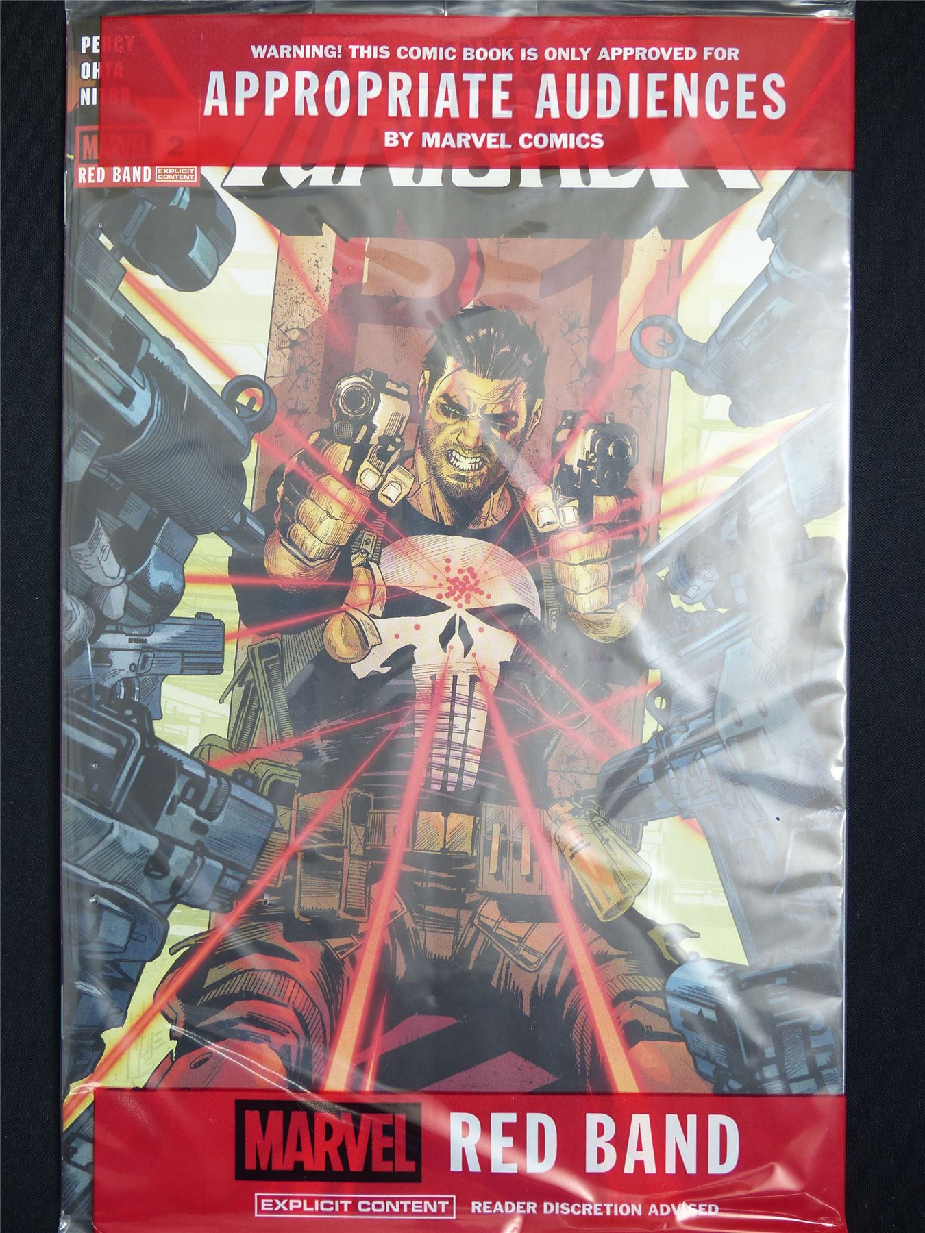 The PUNISHER #2 Red Band - Dec 2025 Marvel Comic #55O
