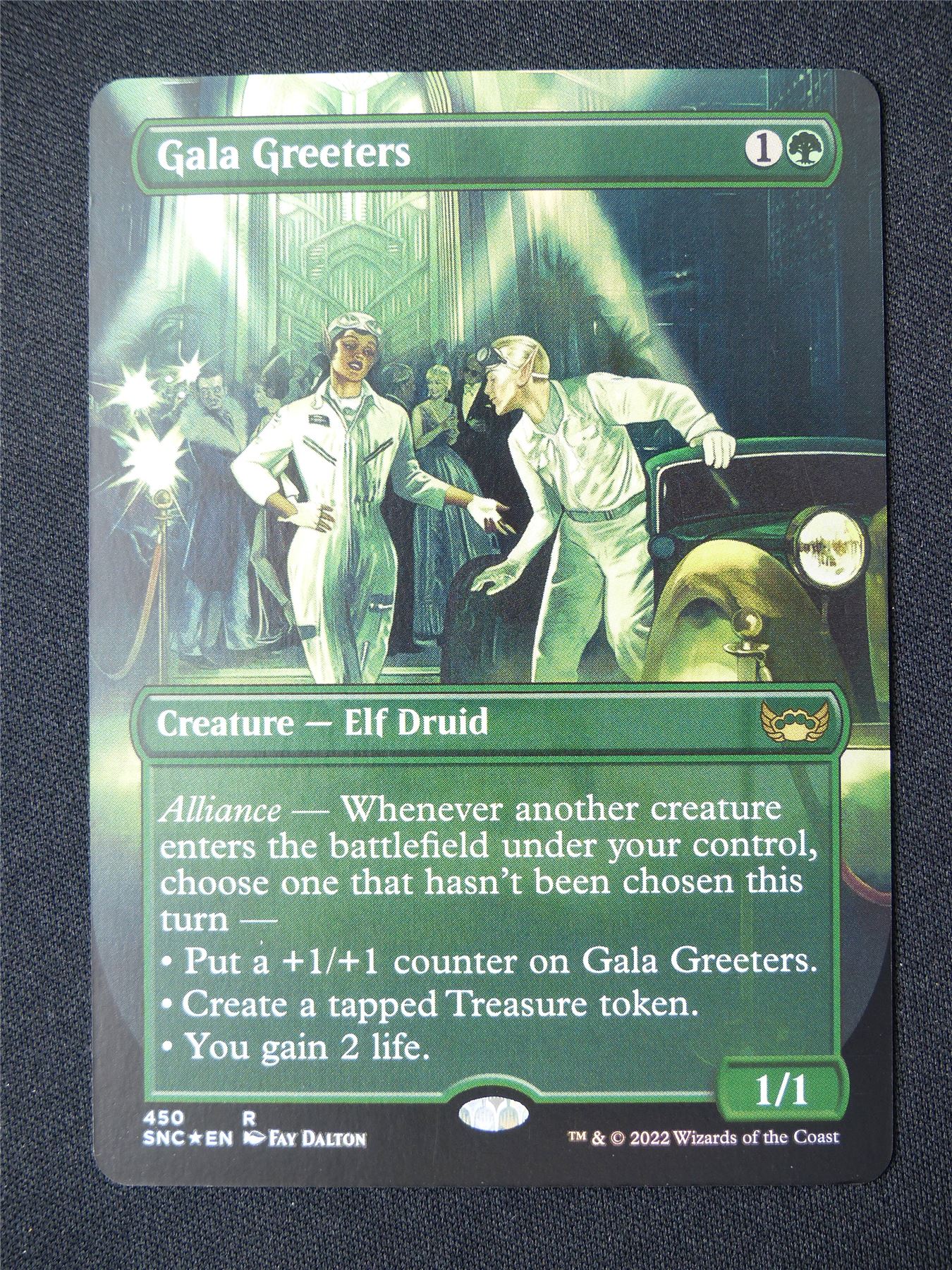 Gala Greeters Borderless Foil - SNC - Mtg Card #9A4