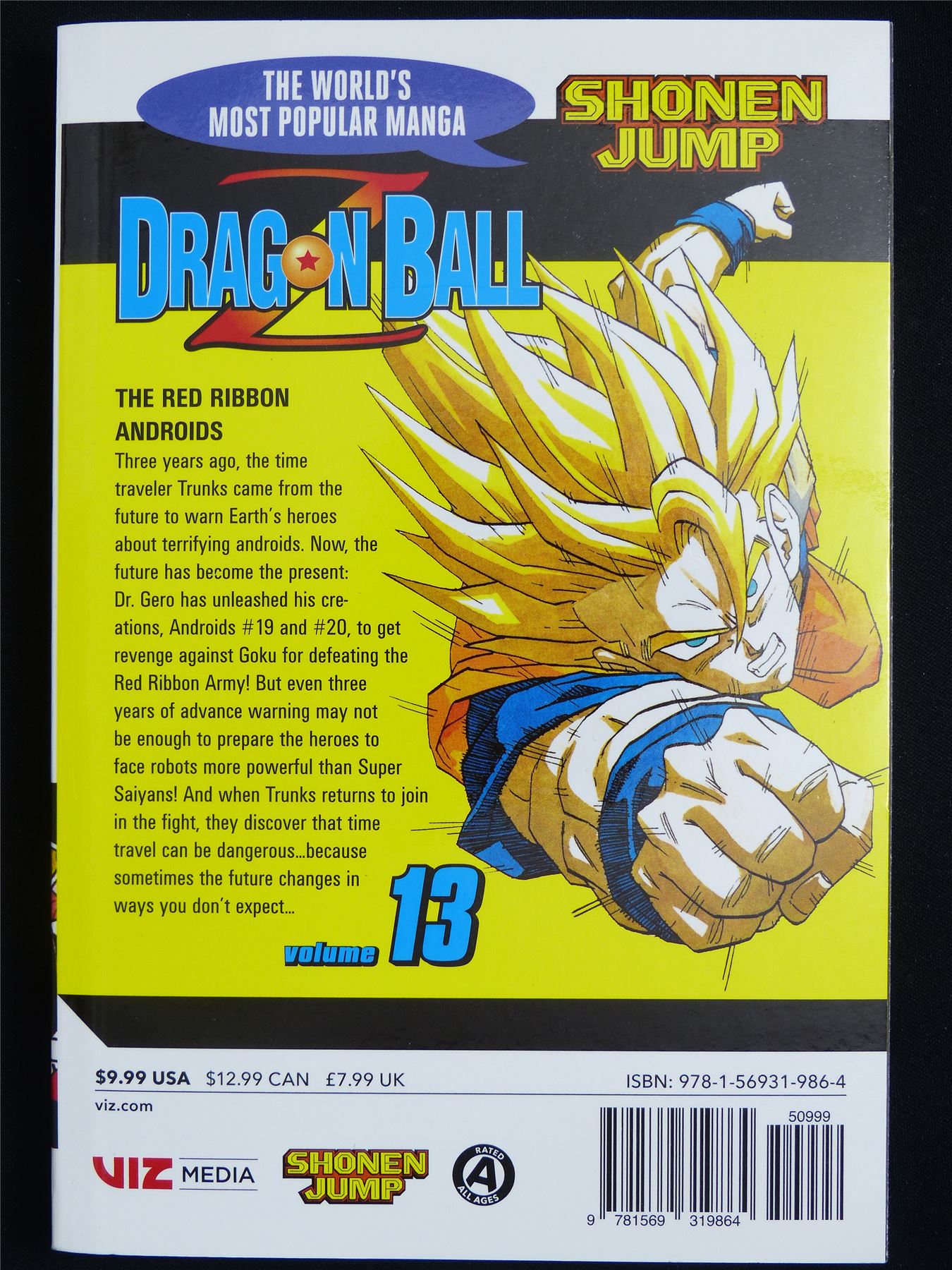 Dragon Ball Z volume 13 - Viz Manga #46A
