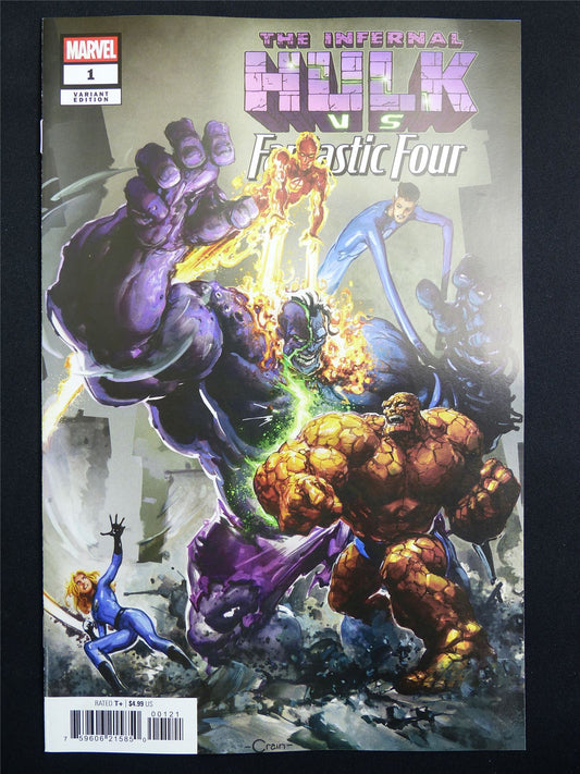 The Infernal HULK vs Fantstic Four #1 Cvr D - Dec 2026 Marvel Comic #4SX