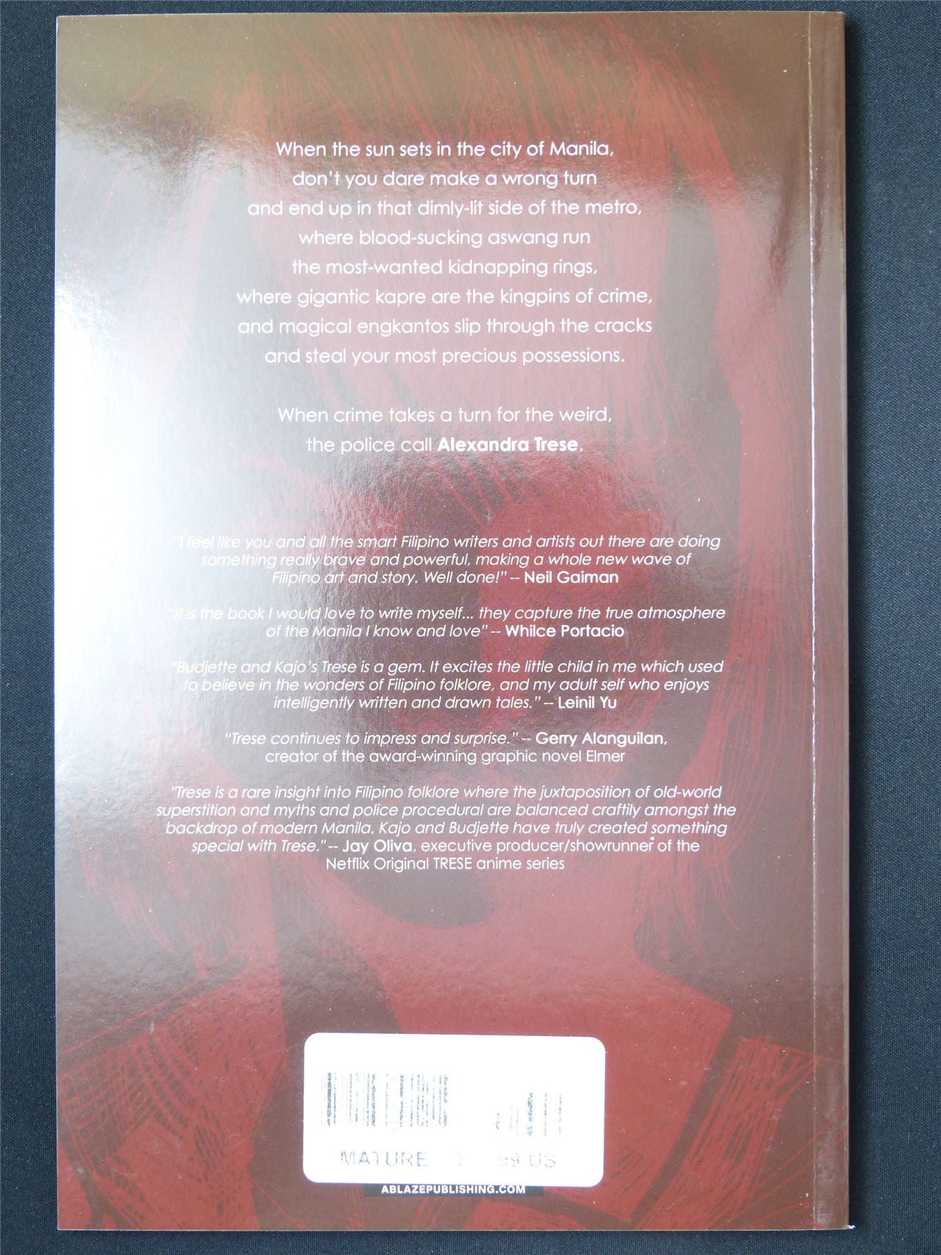 Trese volume 1 - Ablaze Graphic Softback #ZT