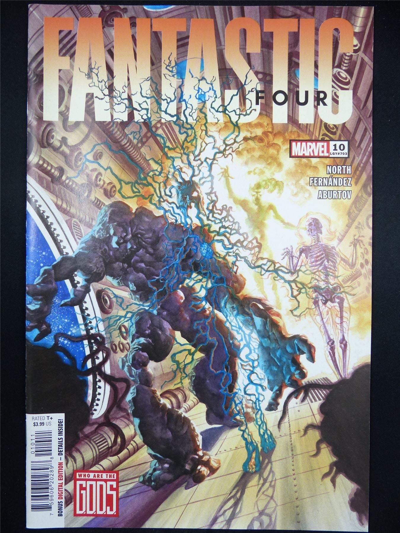 FANTASTIC Four #10 - Marvel Comic #6FA