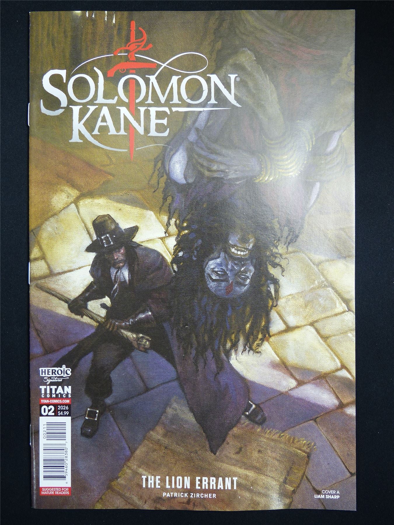 SOLOMON Kane: The Lion Errant #2 Cvr A - Sep 2026 Titan Comic #43N
