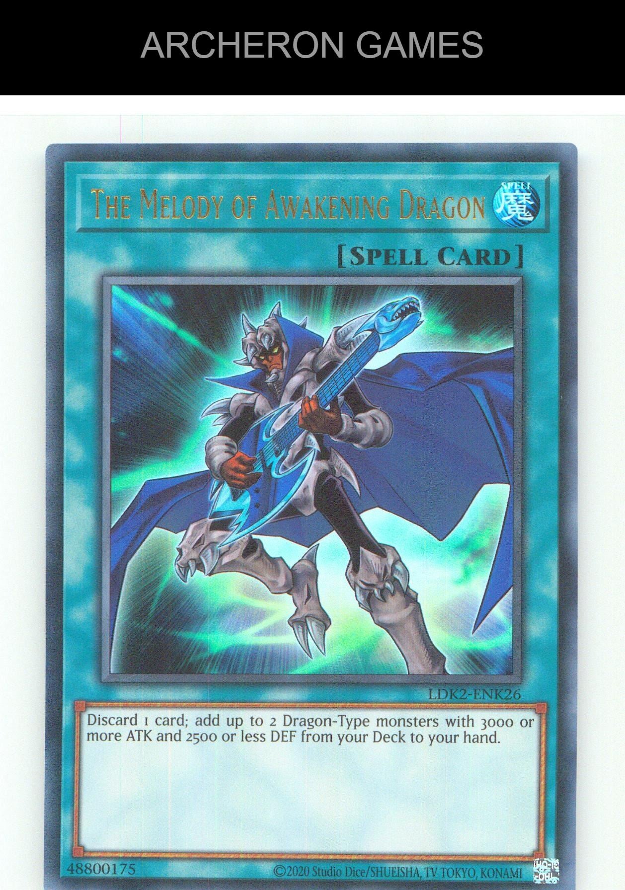 The Melody of Awakening Dragon UR YUGIOH Card Unlimited