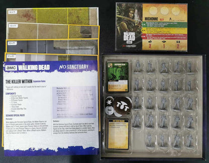 AMC's The Walking Dead: No Sanctuary - Killer Within Expansion Board Game #9HY