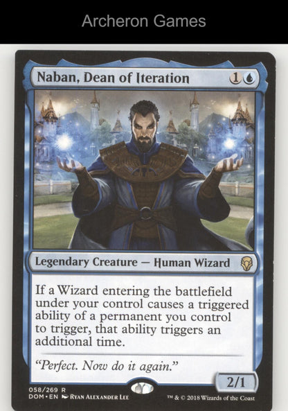 Naban, Dean of Iteration 58 R MTG Card Dominaria