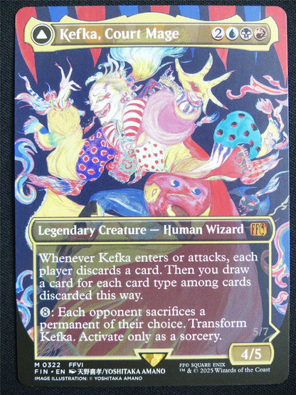 Kefka Court Mage Borderless - FIN - Mtg Card #20G