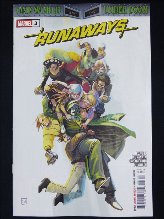 RUNAWAYS #3 - Oct 2025 Marvel Comic #3NE