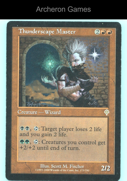 Thunderscape Master 175 R MTG Card Invasion