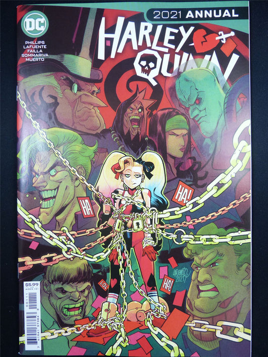 HARLEY Quinn 2021 Annual #1 - DC Comic #3K8