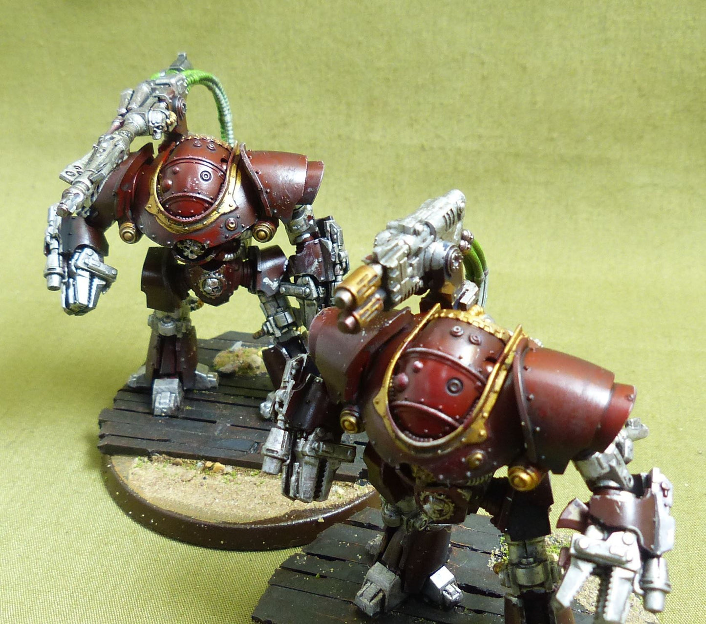 Castellax Battle-automata Maniple painted - Mechanicum - Warhammer Horus Heresy #2PN
