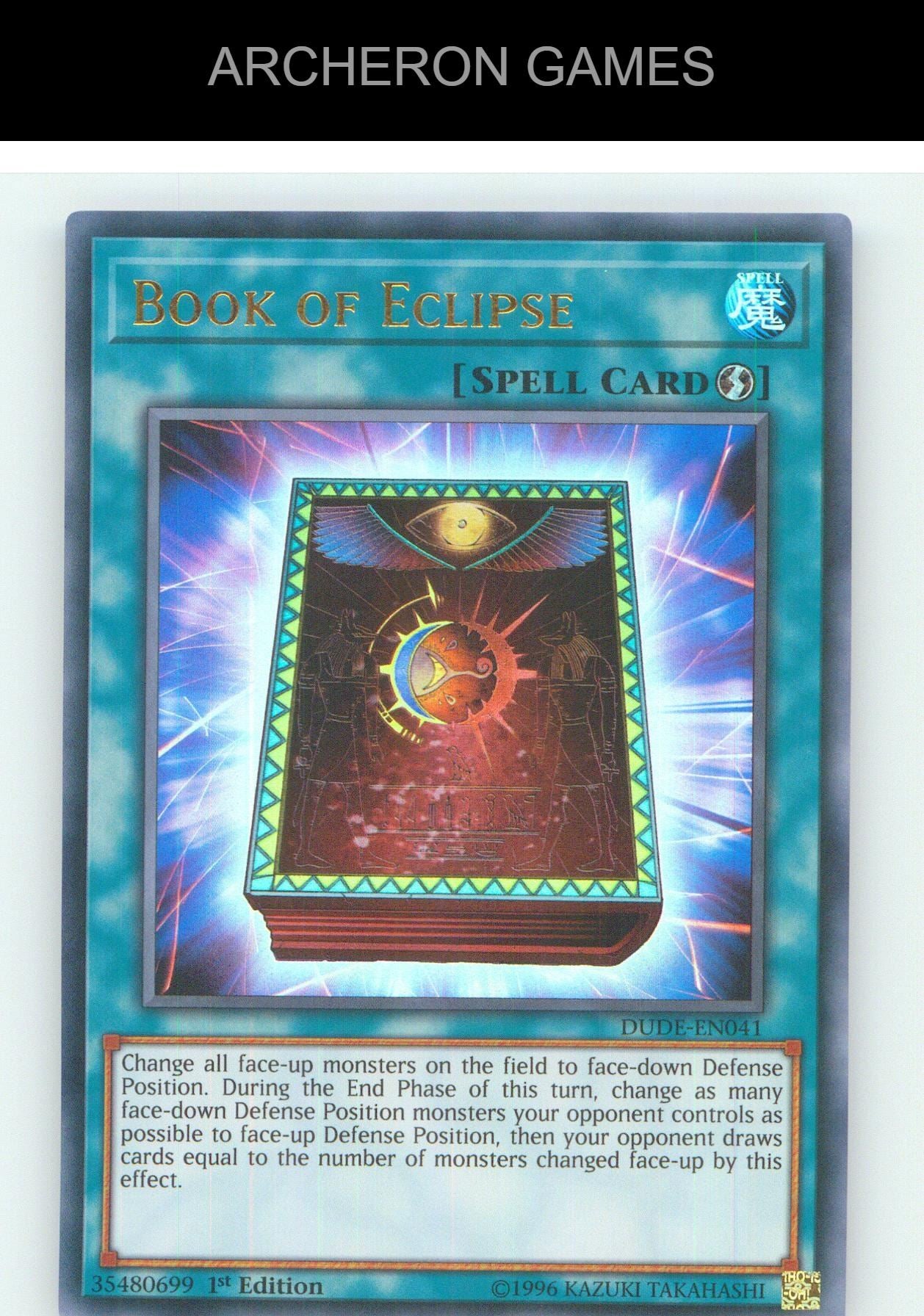Book of Eclipse UR YUGIOH Card 1st Edition