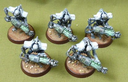 Immortals with Tesla Carbines painted - Necrons - Warhammer 40K #40B