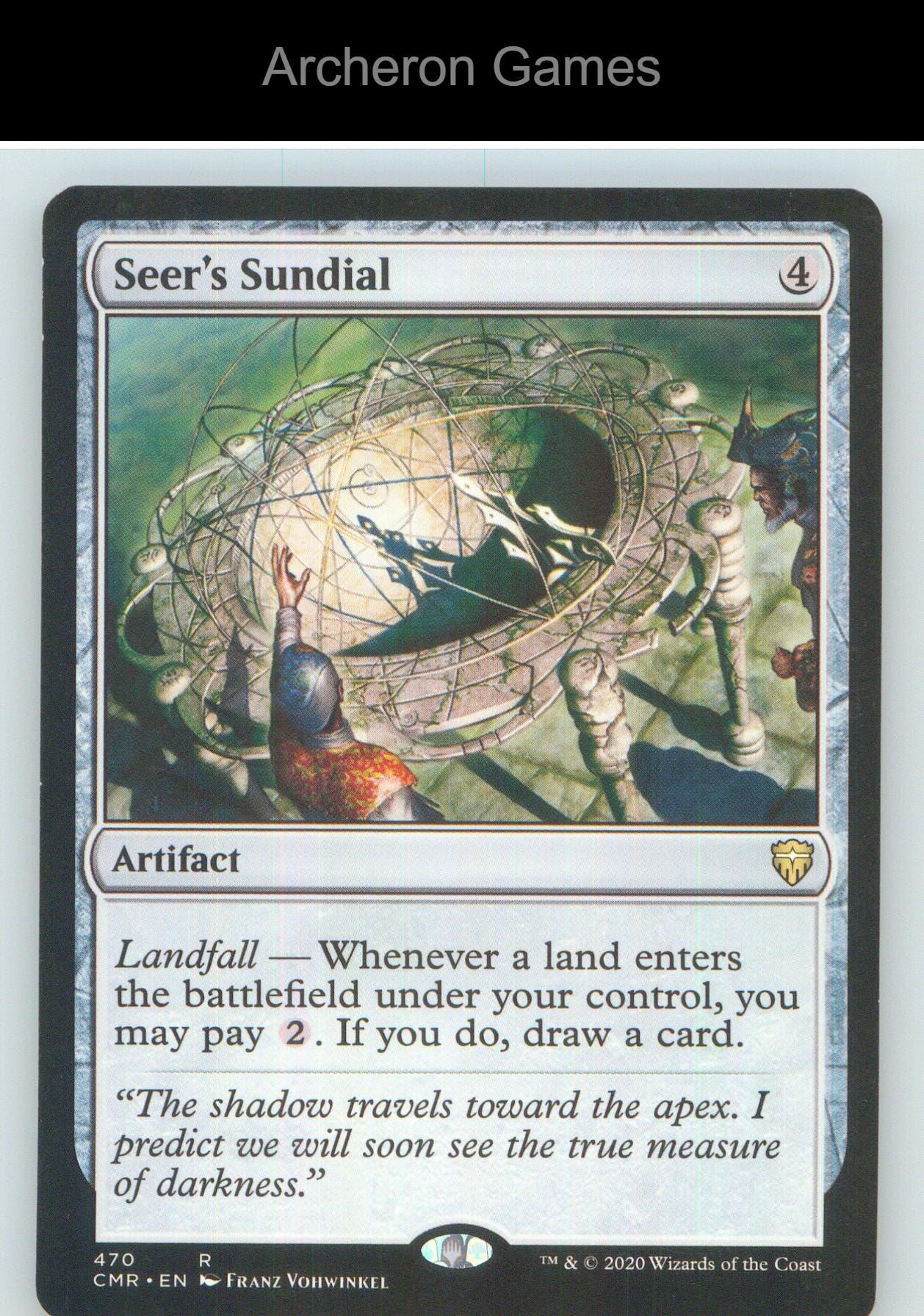 Seer's Sundial CMR 470 R MTG Card NM/EX+