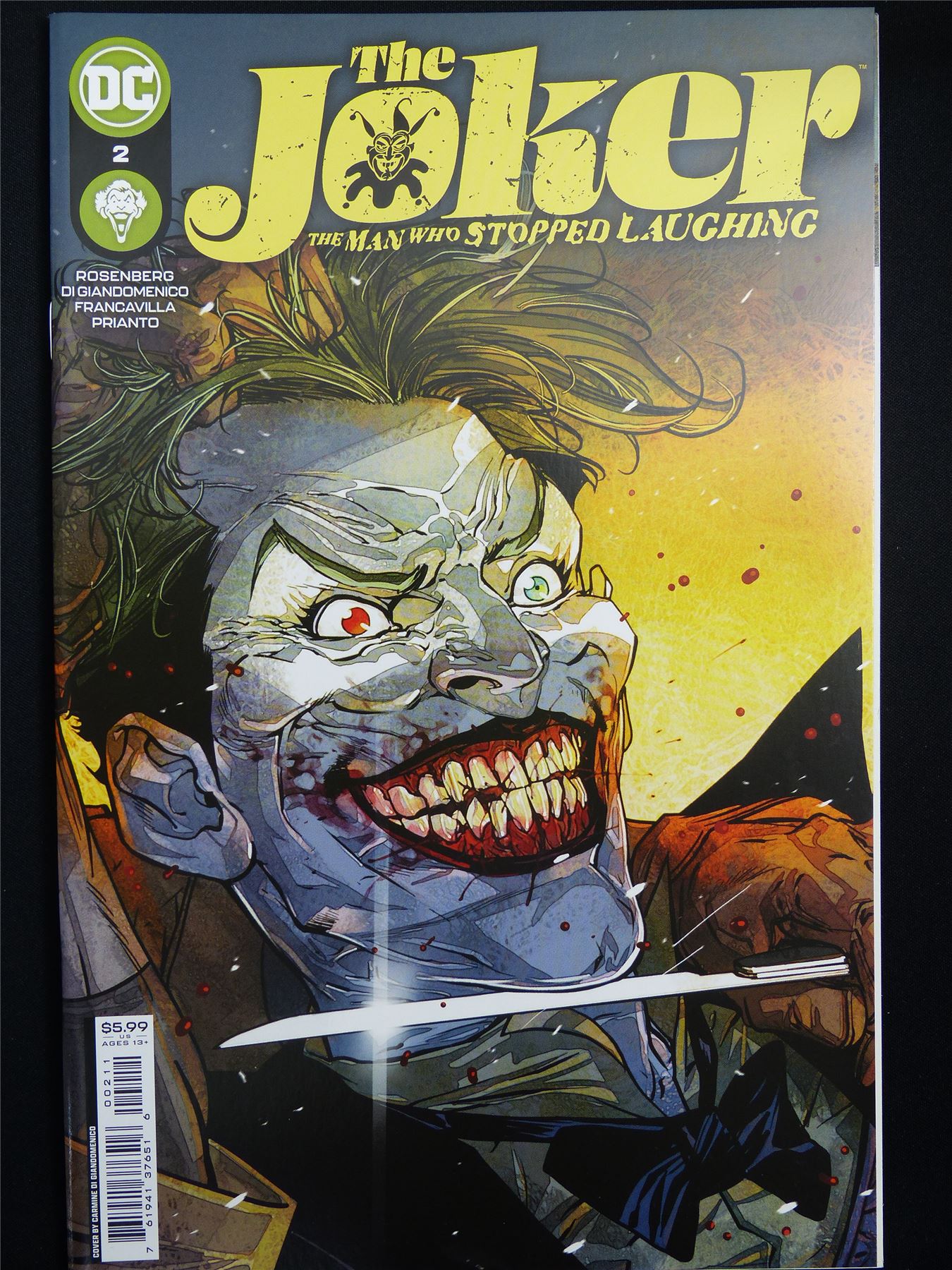 The JOKER The Man Who Stopped Laughing #2 - DC Comic #3HZ